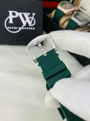 Diamond Stone Men's Luxury Fashion Watch, (Working Date & Premium Textured Strap) thumbnail 7