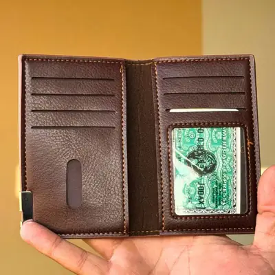 Luxury Men's Long Wallet thumbnail 5