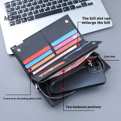 Unisex Balebaily Long Wallet  thumbnail 9