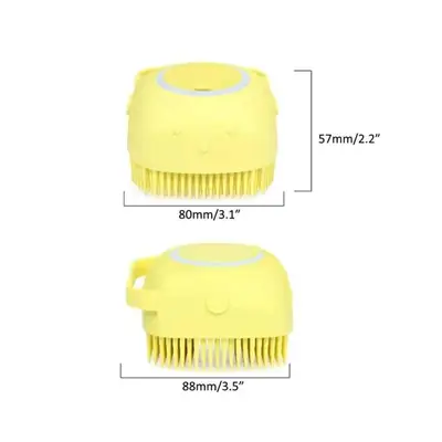 Premium Silicone Bath & Body Brush with Built-in Soap Dispenser thumbnail 9