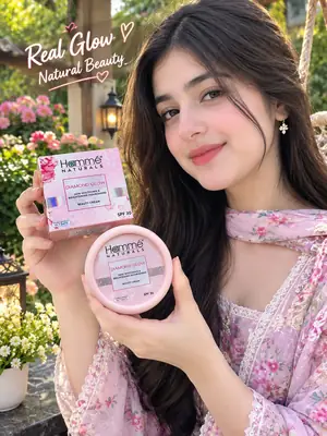 HAMME NATURALS DIAMOND GLOW  CREEM  6PACK