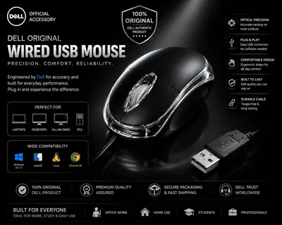 Transparent Optical Mouse RGB Light Portable USB Mouse