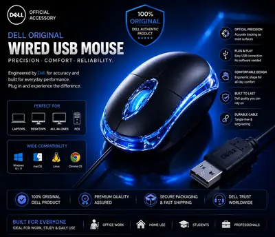 Portable Computer Mouse Transparent RGB LED Design