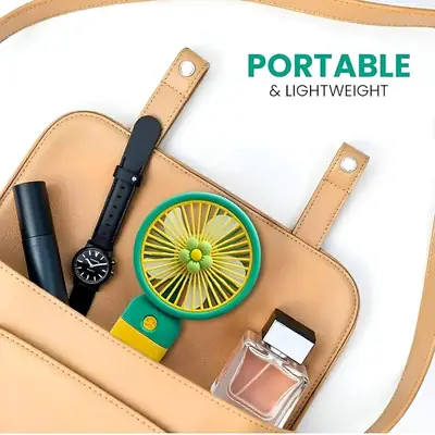 Portable Rechargeable Fan 5 Mini Fan Rechargeable Type C
