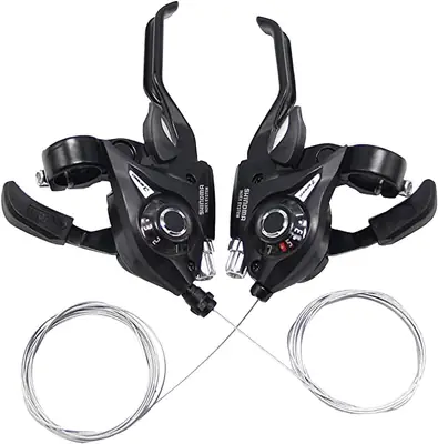 Durable Bicycle Shimano Gear Shifter Set For 21 Speed Cycle
