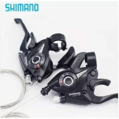 Shimano Gear Shifter Pair For Durable Mountain Bicycle Cycle