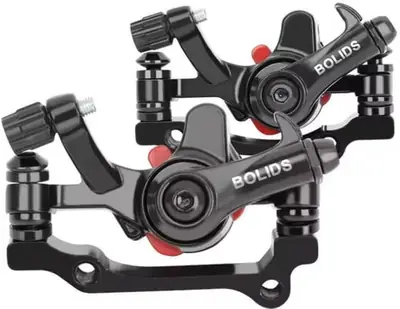 2 Pcs Cycle Disc Brake Machine Caliper For Universal Bicycle