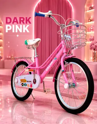 Top Quality 20" Pink Bicycle for Young Girls Age 7-12 Cycle 