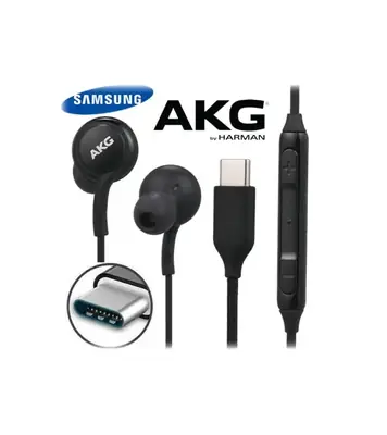 SAMSUNG AKG Handfree Clear Voice Wired Earphones Black