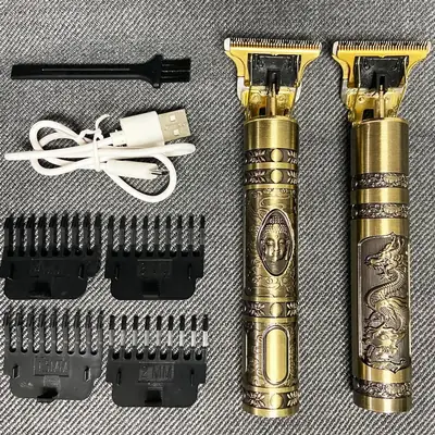 PACK 2PC Foil Blade Unisex Hair Trimmer T9 Vintage Trimmer 