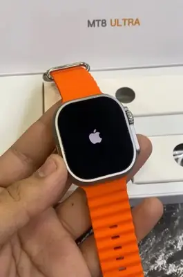 Ultra Smart Watch 49mm Infinite Display Orange Ocean Loop