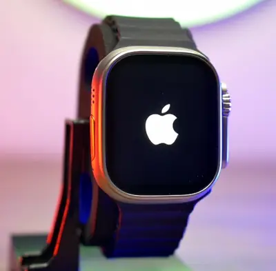 Ultra Smart Watch 49mm Infinite Display Orange Ocean Loop