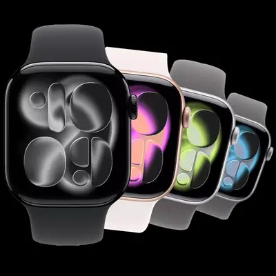 2 PCs 7 ChangeableBands Series 11 BluetoothSmart Watch
