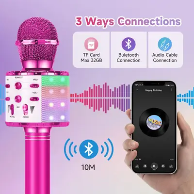 MIC Kids Voice Control Amazon Alexa Google Speaker