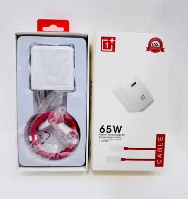 3 in 1 Power Adapter ONEPLUS 65W Charger Fast Pack Of 1