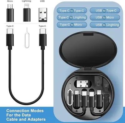 3 in 1 Charging Cable Cable Set 7 in 1 Fast Charging Kit