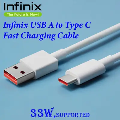 Cable 3 in 1 INFINIX USB to C Fast Charging Cable 