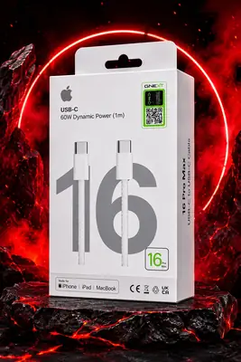 Cable 3 in 1 16 Pro Max C to C Cable Fast Charging cable