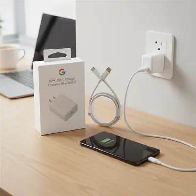Official Google 30W Type-C Compact Size Portable Charger