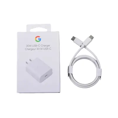 Premium Google 30W Mobile Charger USB-C Power Wall Adapter