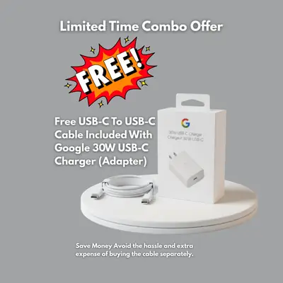 Google 30W USB-C Smart Charger Pack Of 2 Mobile Accessories