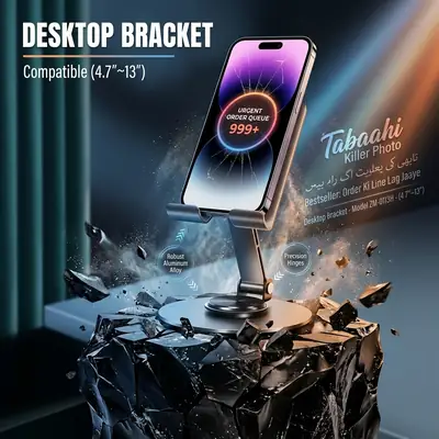 360° Rotating Desktop Stand For Phone Tablet