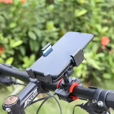 Universal Cycle Phone Mount Adjustable Grip Stand