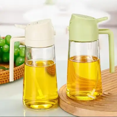 Adds Style And Functional2 in 1 Oil bottle