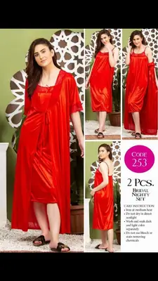 Jersey Lace Comfortable And Lightweight Nightwear Set