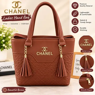 Women's PU Leather Textured Hand Bag