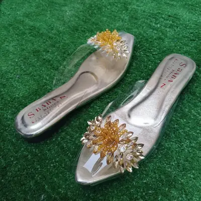 Women's Synthetic Leather Fancy Mules