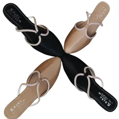 Women's Synthetic Leather Fancy Mules