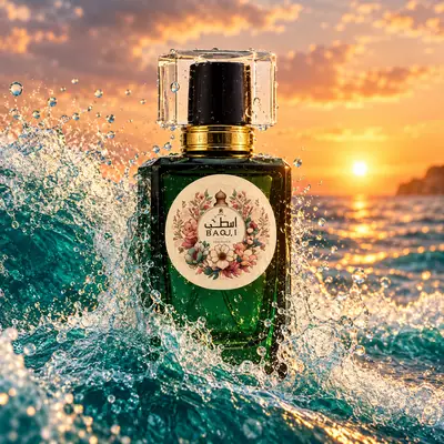 Ocean-Freeze Perfume for Men - Aromatic, Green Fragrance
