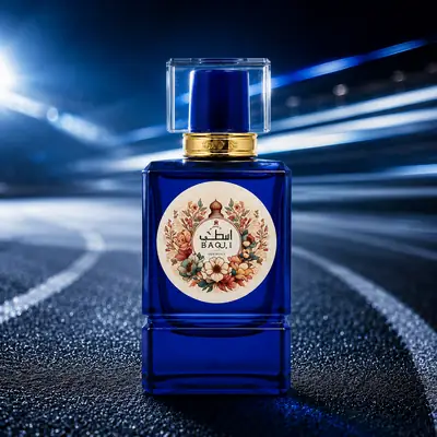 BAQII Azure Noir Perfume for Men - Marine Fragrance 