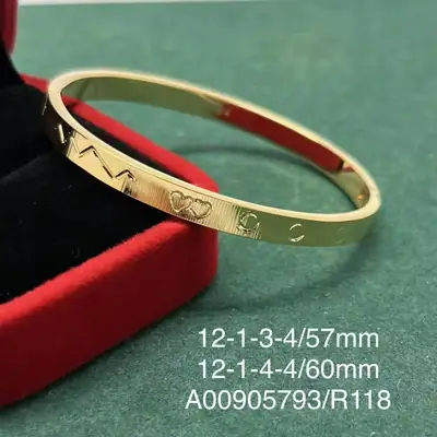 1 Pc Turkish Design Silver Plated Kara Bracelet