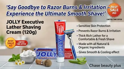 🪒 JOLLY Executive Lather Shaving Cream (120g)n