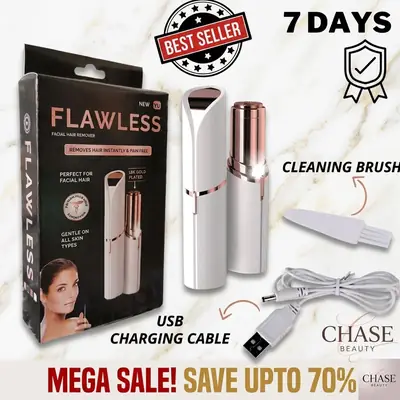 USB Rechargeable Flawless Hair Remover