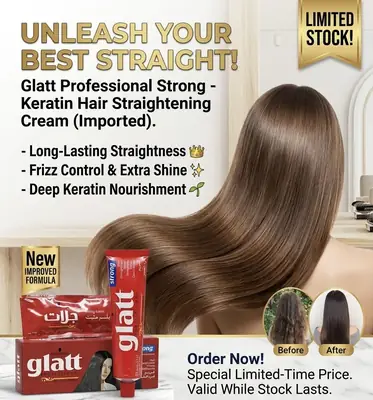 Glatt Professional Strong - Keratin Hair Straighteng Cream
