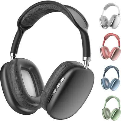 Silver Long-Lasting Battery With Fast Charge Headphone
