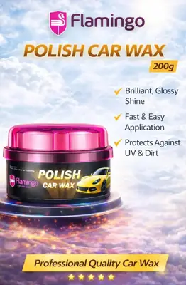 Flamingo Polish Car Wax 230g 
