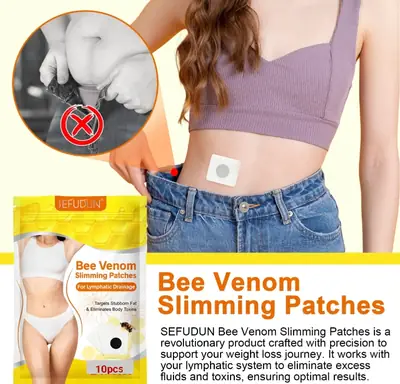 Bee Slimming Patch Slimming Stickers 10 Pcs