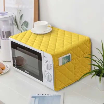 Beautiful Quilted Oven Cover with Pockets