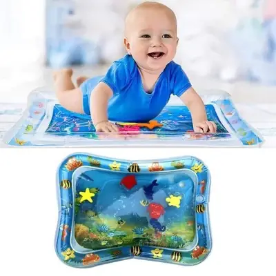 Inflatable Baby Water Play Mat for Tummy Muscle Development