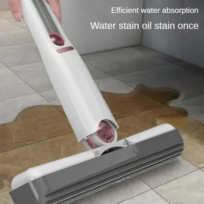 Mini Squeeze Mop Portable Desk and Window Glass Cleaner
