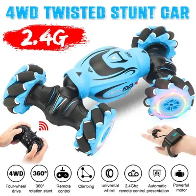 Plastic Hand Gesture RC Car