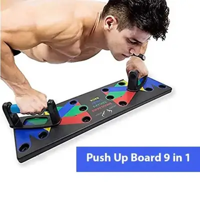 9-in-1 Push Up Board for Full Body Fitness Workout