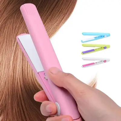 Mini Portable Hair Straightener Fast Heating Flat Iron