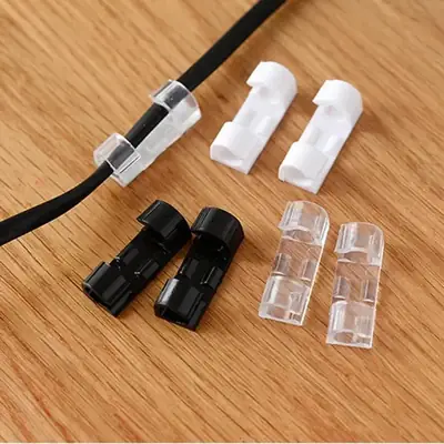 16 PC Premium Self Adhesive Wire Clips