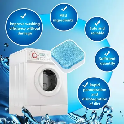 12-Pack Washing Machine Cleaning Tablets