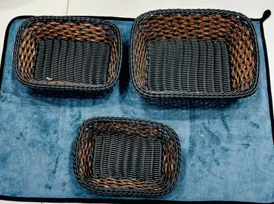Medium Nylon Cane Bread Serving Basket